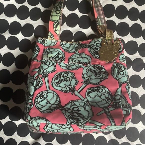 Chupa Chups x Crystal Ball Tokyo Japan Garcia Marquez Gauche bag purse vintage - Picture 5 of 11